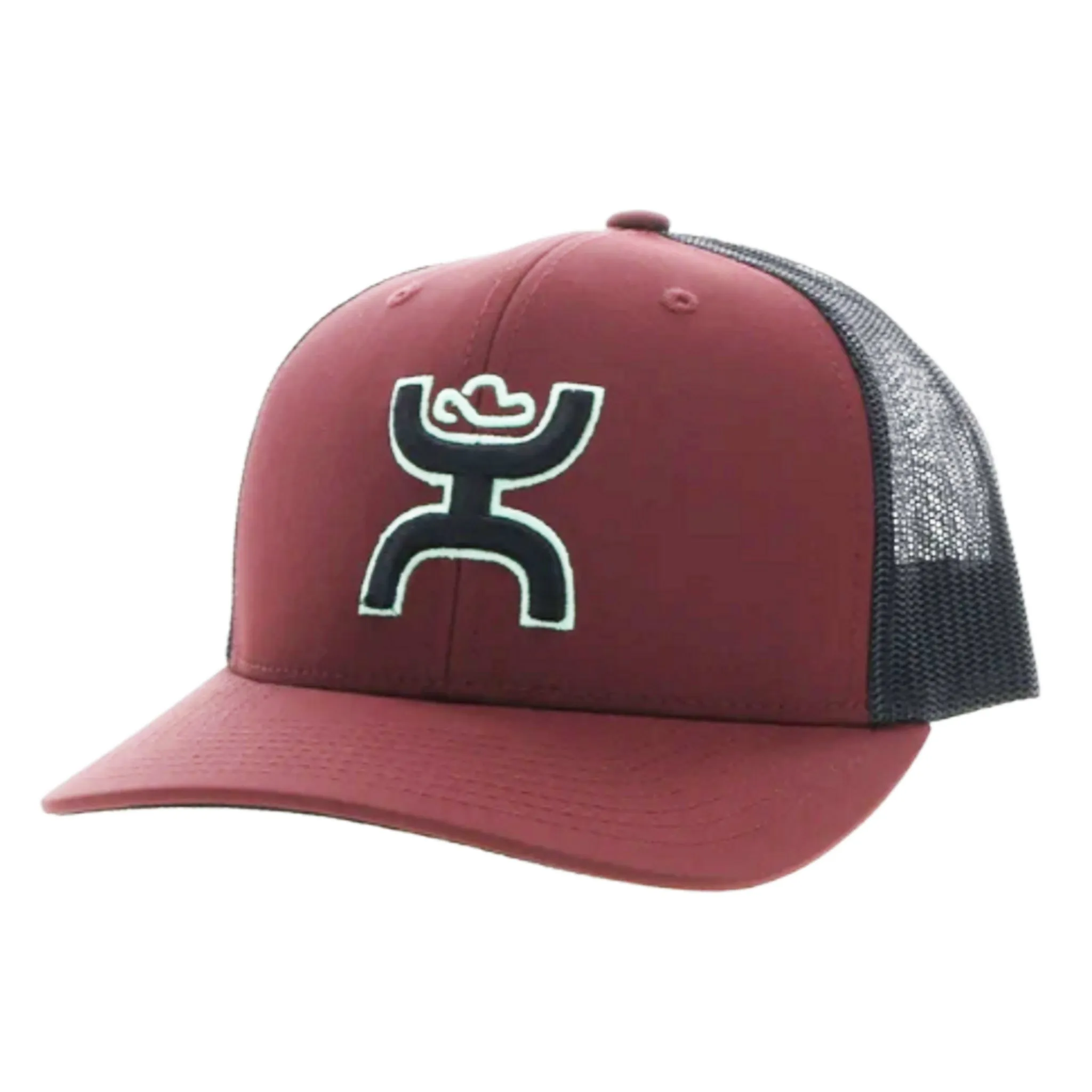 Hooey Maroon & Black Sterling Cap sold by Western Edge