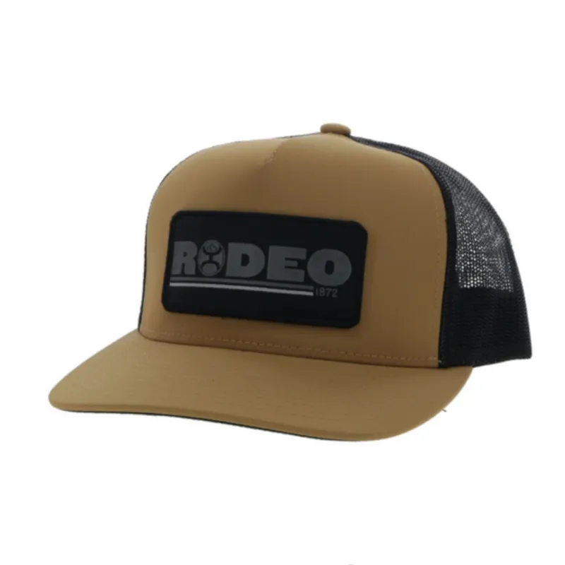 Hooey Rodeo Tan & Black Cap made by Western Edge