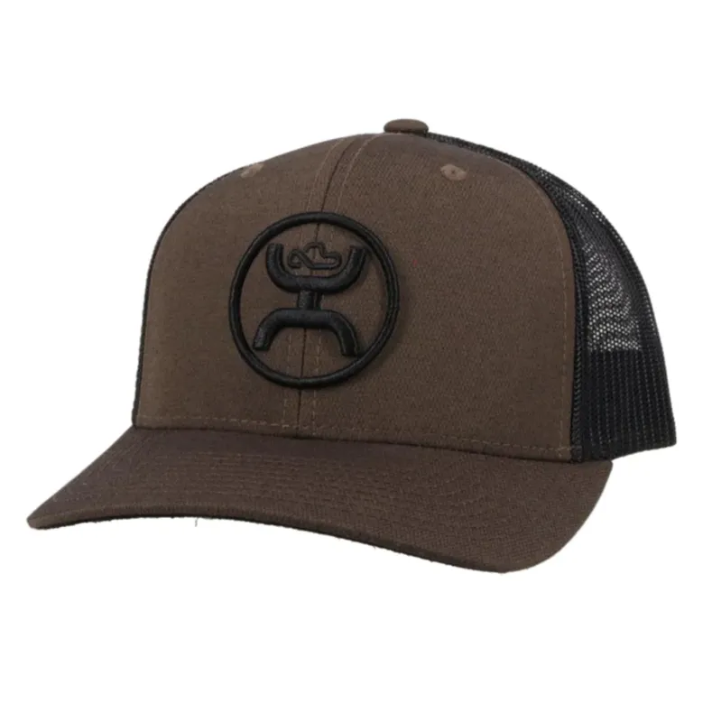 Hooey Brown & Black "O Classic" Cap made by Western Edge