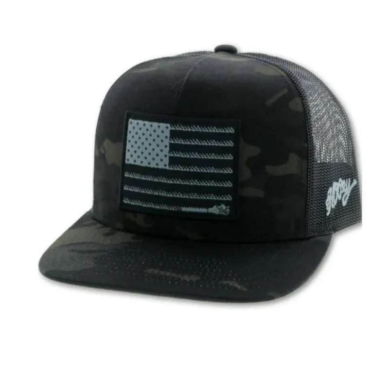 Hooey Liberty Camo Cap made by Western Edge