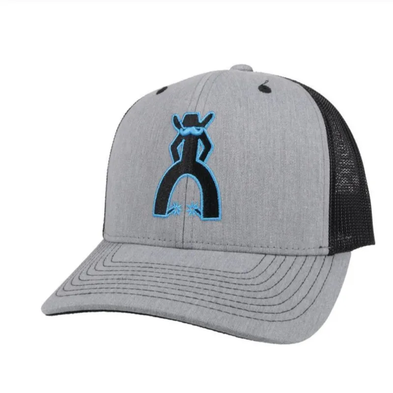 Hooey Punchy Grey & Black Cap made by Western Edge