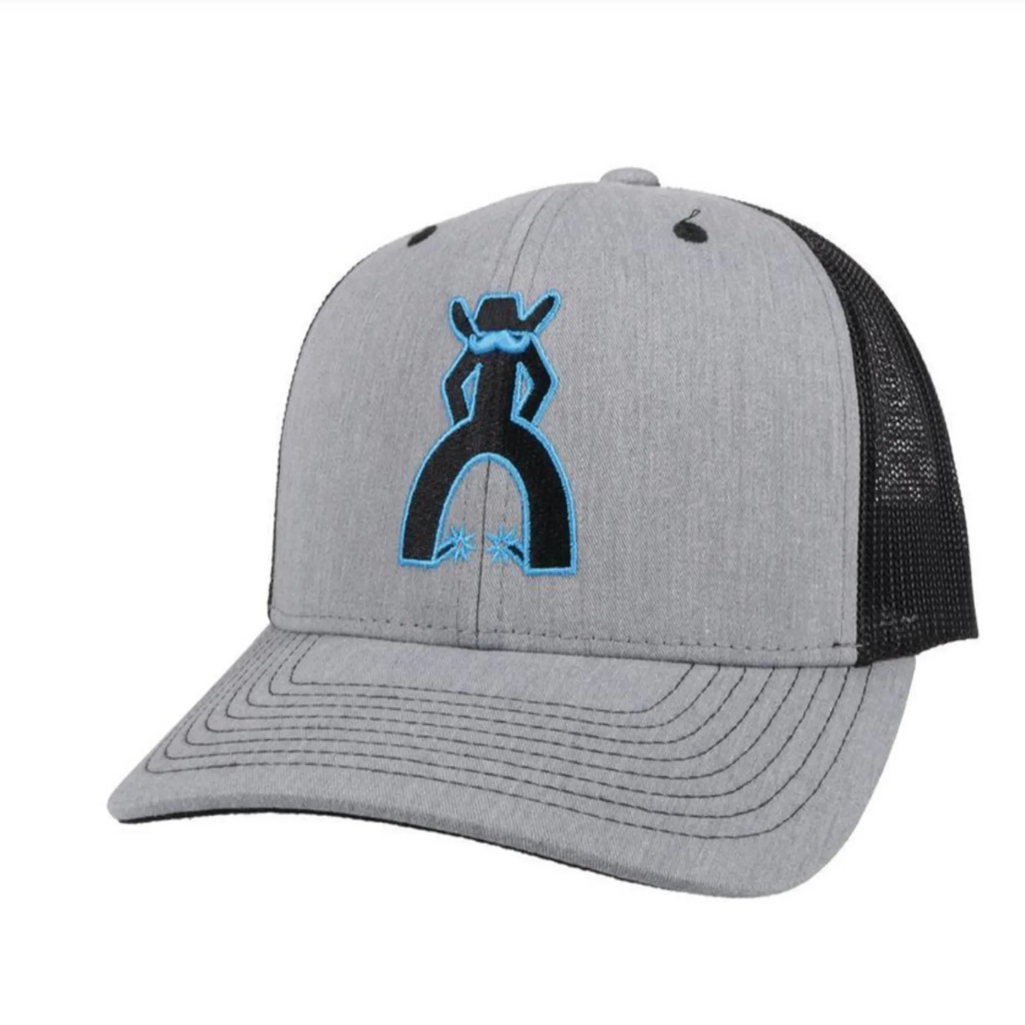 Hooey Punchy Grey & Black Cap sold by Western Edge