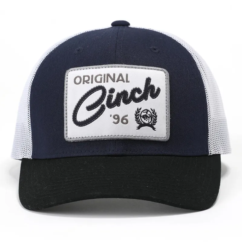 Cinch Navy Blue Patch Cap made by Cinch