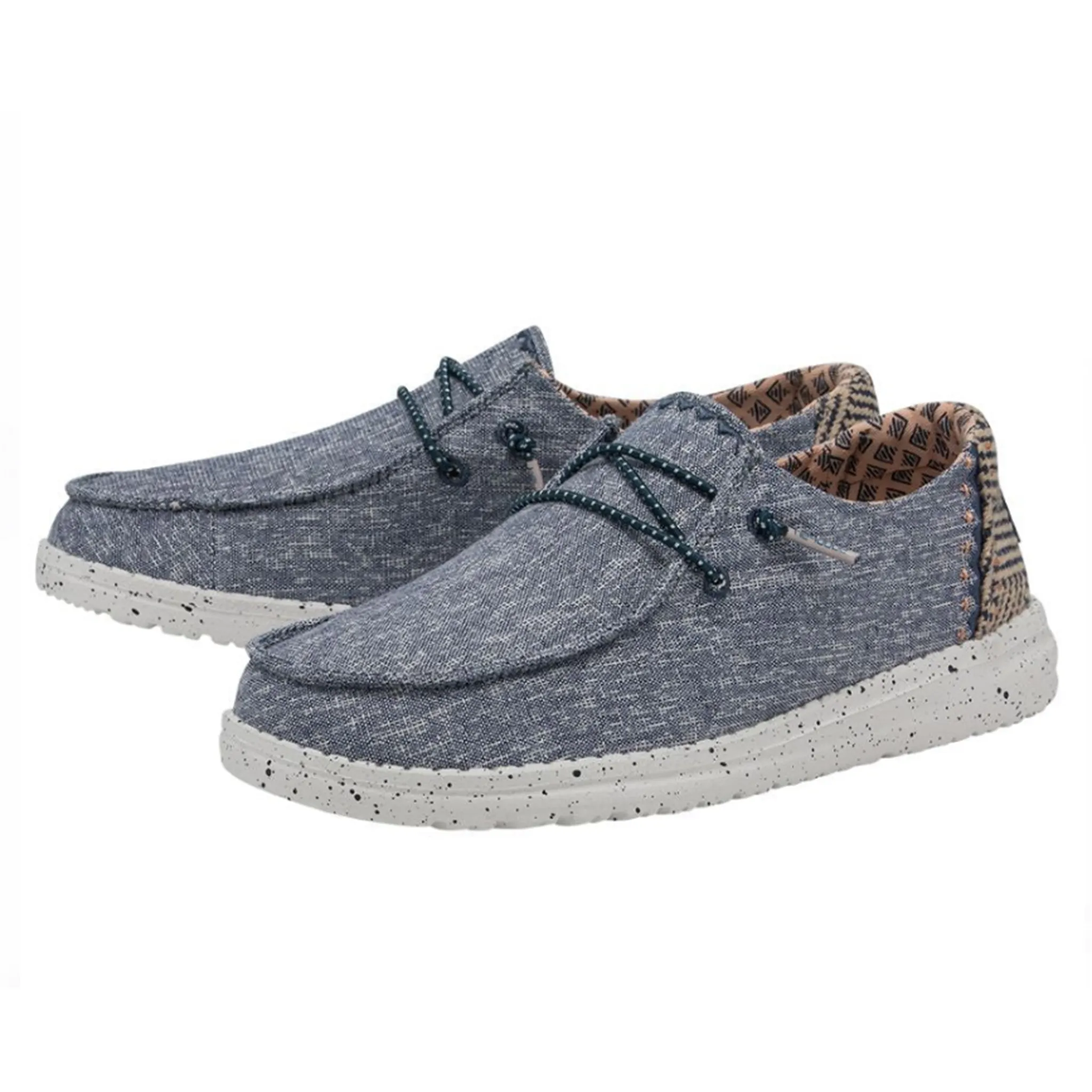 Hey Dude Wendy Chambray Lapis Blue sold by Western Edge