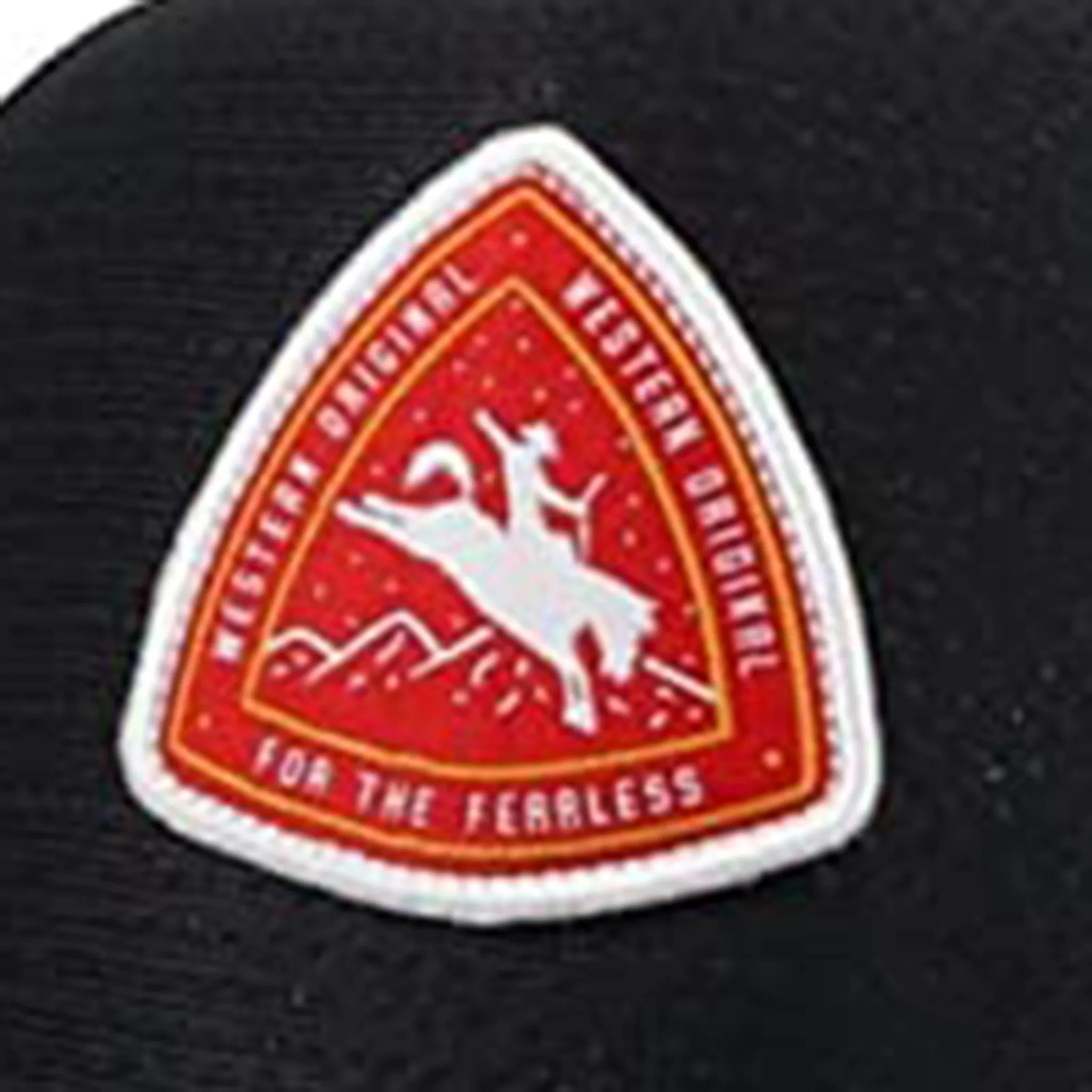 Hooey Buckin' Horse Black Cap sold by Western Edge product image thumbnail 2