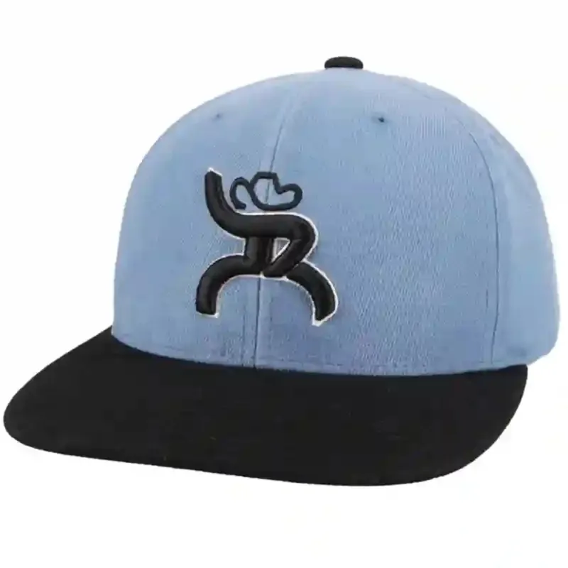 Hooey Denim & Black Roughy Cap made by Western Edge