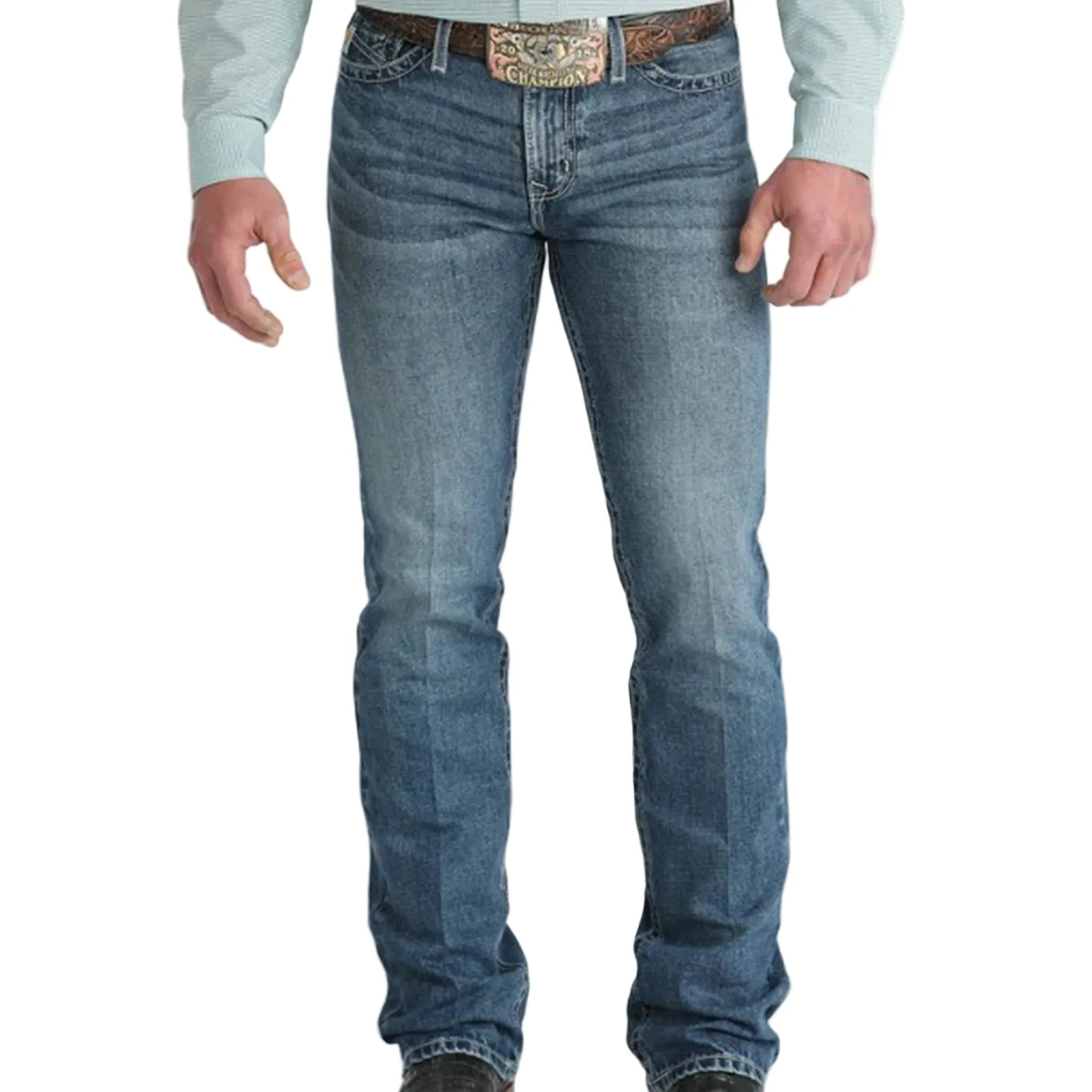Cinch Men's Ian Medium Stone Jean sold by Western Edge product image thumbnail 2