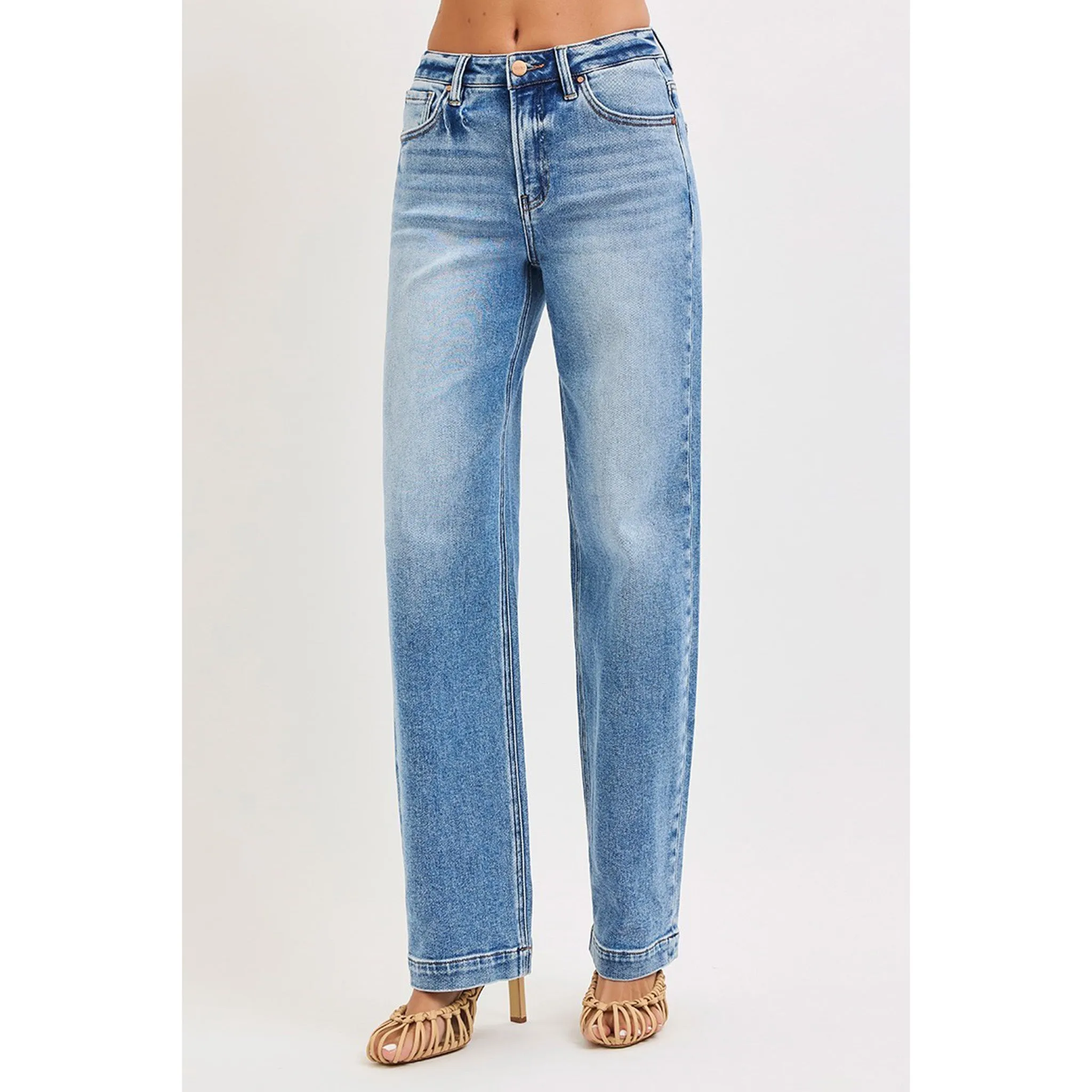 High Rise Wide Baggy Jeans sold by Western Edge product image thumbnail 2