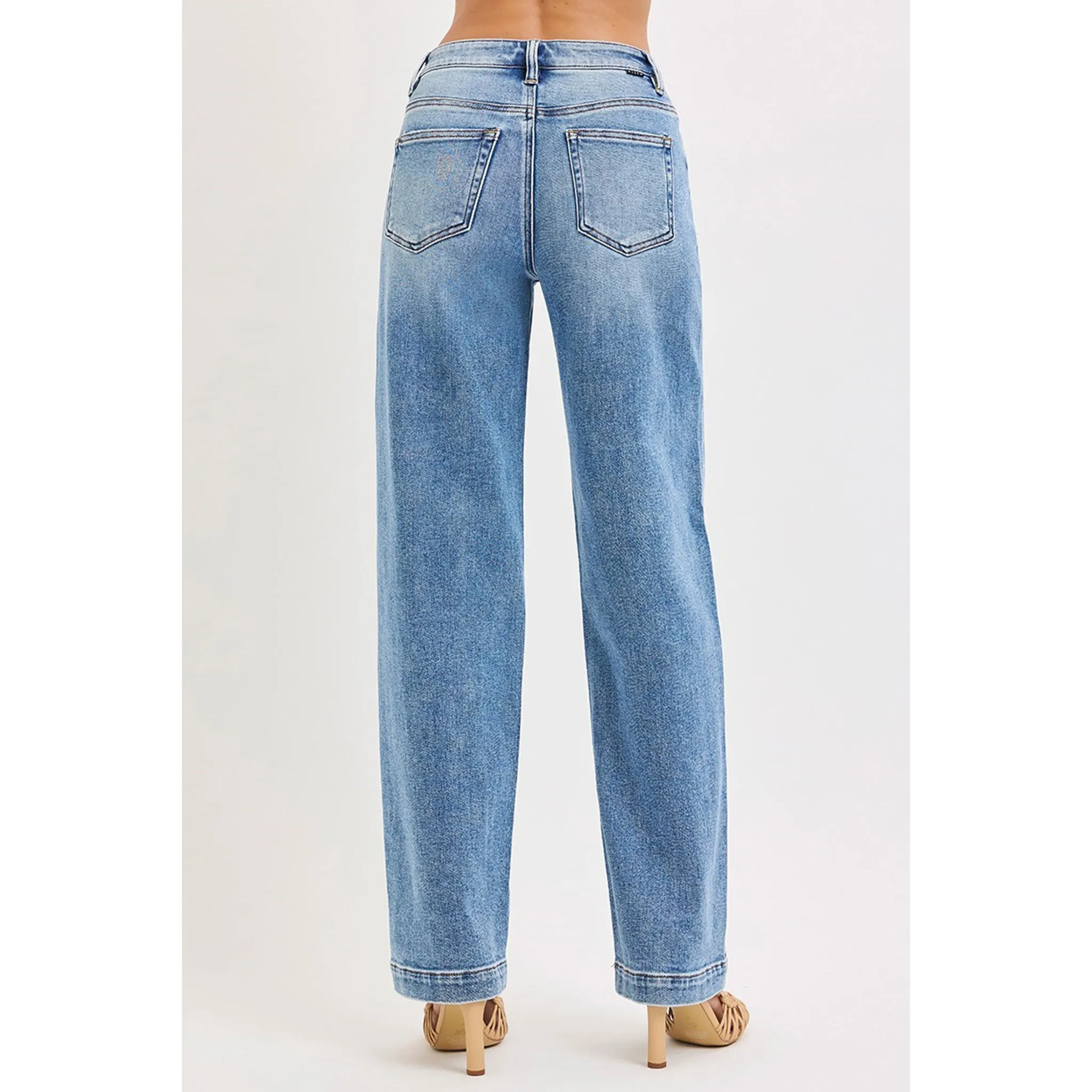 High Rise Wide Baggy Jeans sold by Western Edge product image thumbnail 4