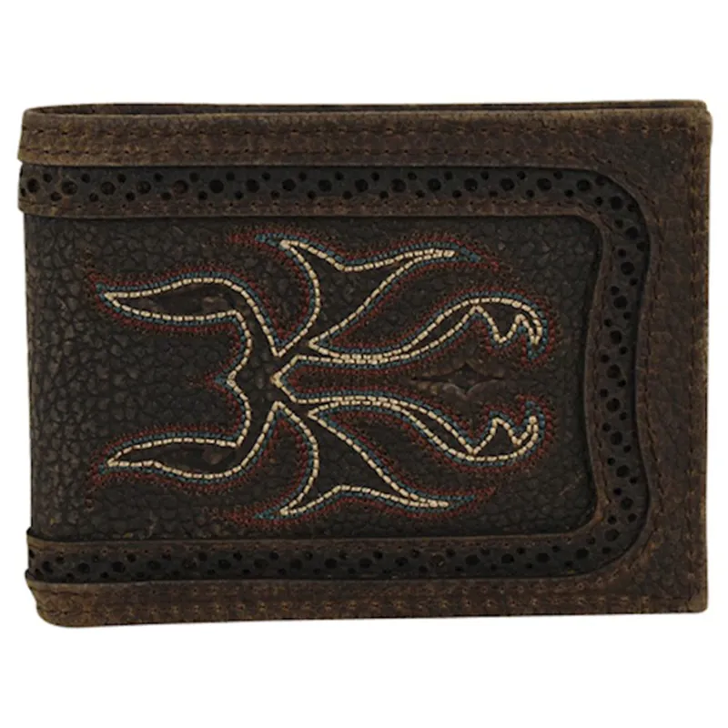 Justin Boot Stitch Bifold made by Justin Boots