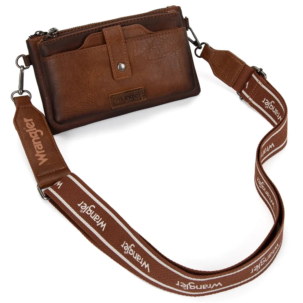 Montana West Wrangler Dual Zip Compartment Crossbody sold by Western Edge product image thumbnail 2