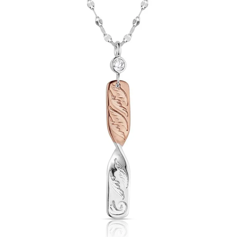 Montana Silversmiths Flatland Twister Necklace made by Montana Silversmiths