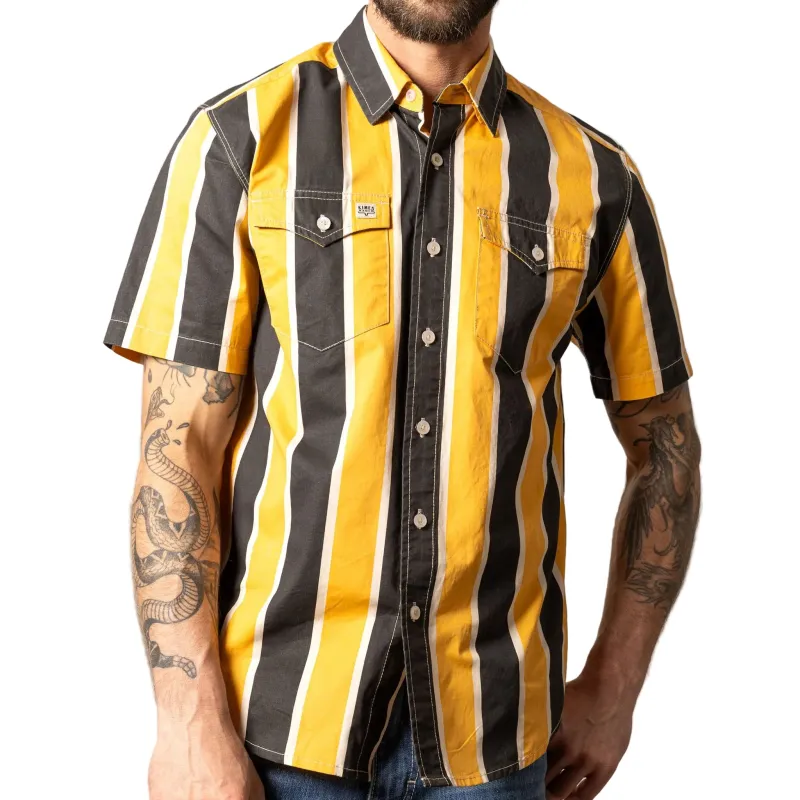 Kimes Ranch Black Stoppy Shirt made by Western Edge