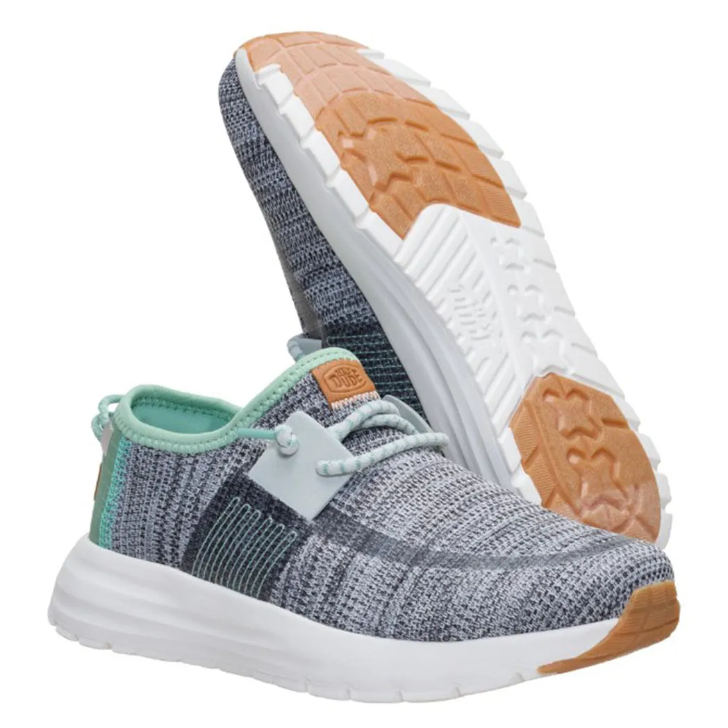 Hey Dude Women's Grey Sirocco Stretch Sox Shoe sold by Western Edge product image thumbnail 2