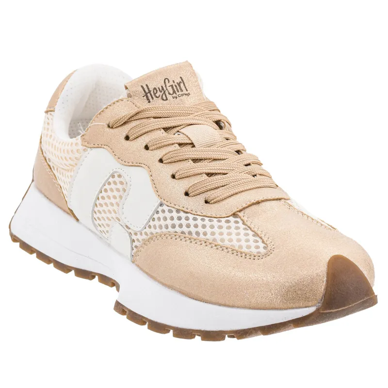 Corkys Gold & Cream No Prob Shoes made by Western Edge