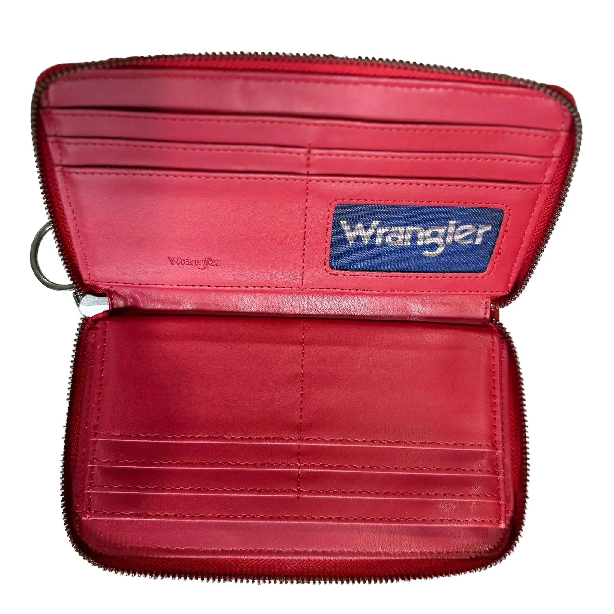 Wrangler Red Paisley Bandana Wallet sold by Western Edge product image thumbnail 2