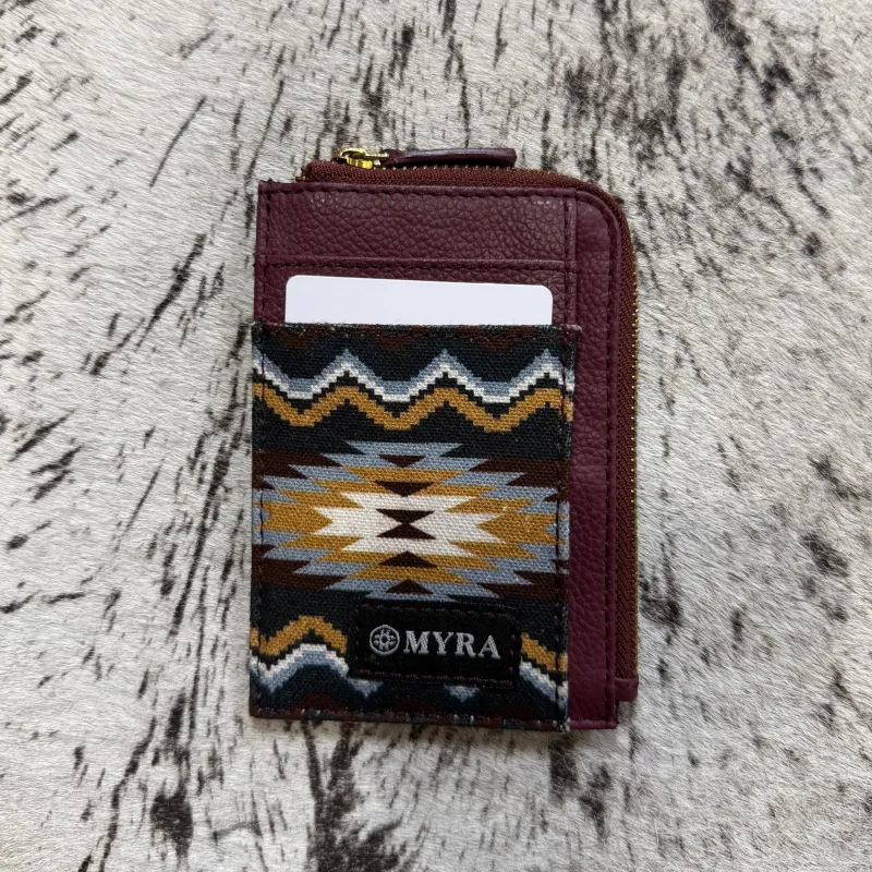 Myra Aztec Boot Card Holder made by Myra Bag
