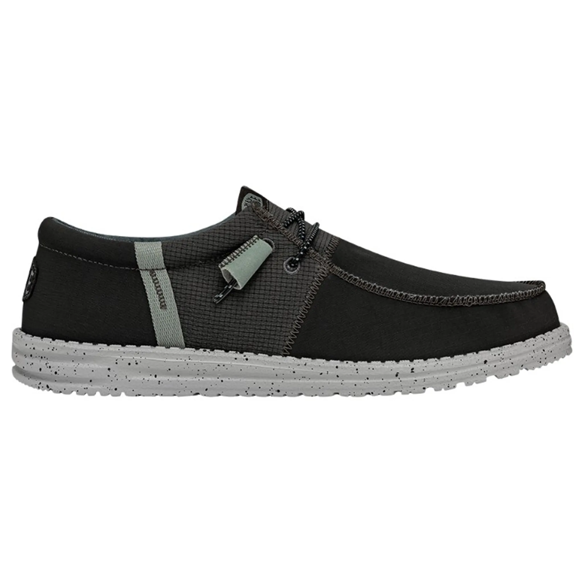 Hey Dude Men's Wally Tri Nylon Trailhead Charcoal sold by Western Edge product image thumbnail 4