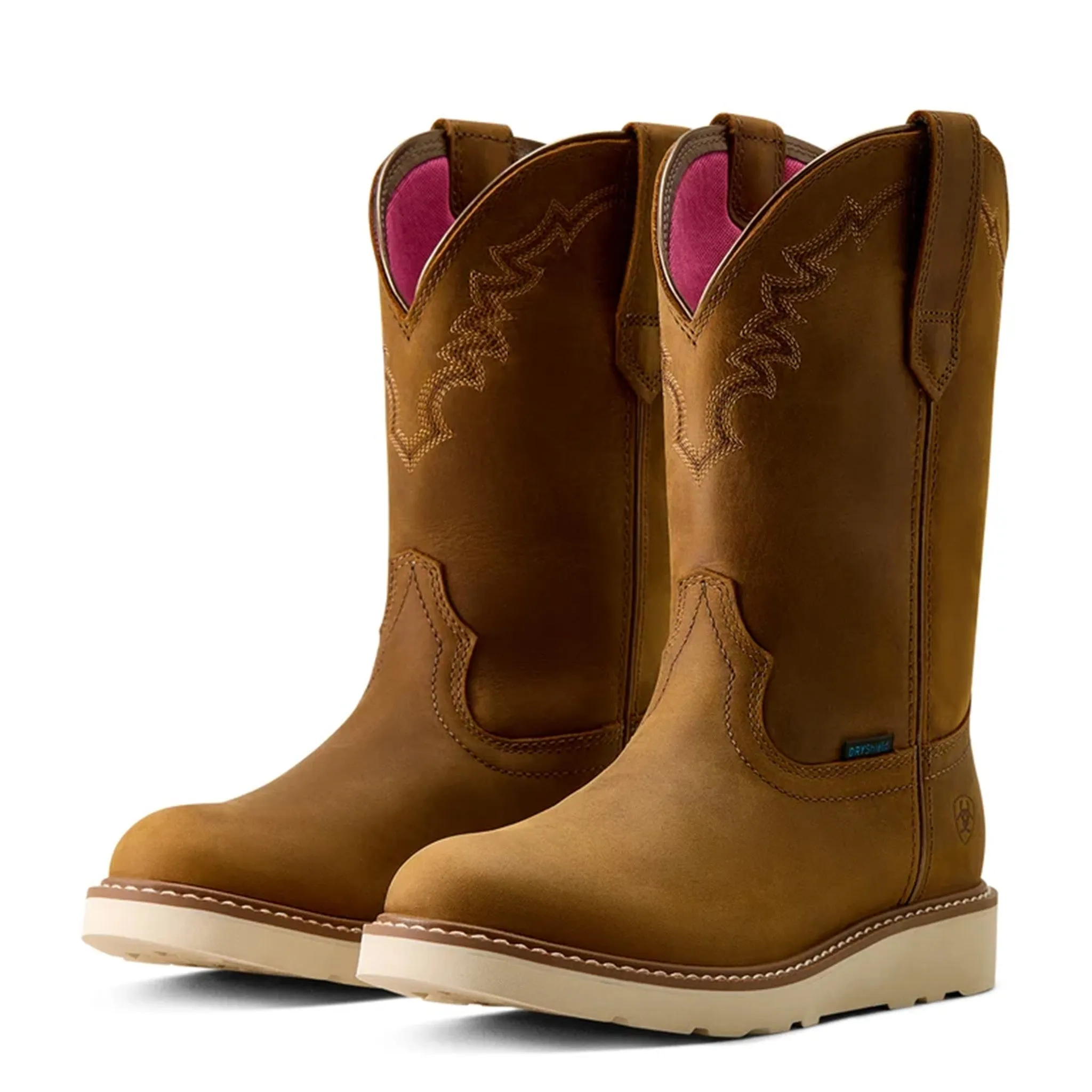 Ariat Women's Brown Southlite H2O Wedge Boots sold by Western Edge product image thumbnail 5
