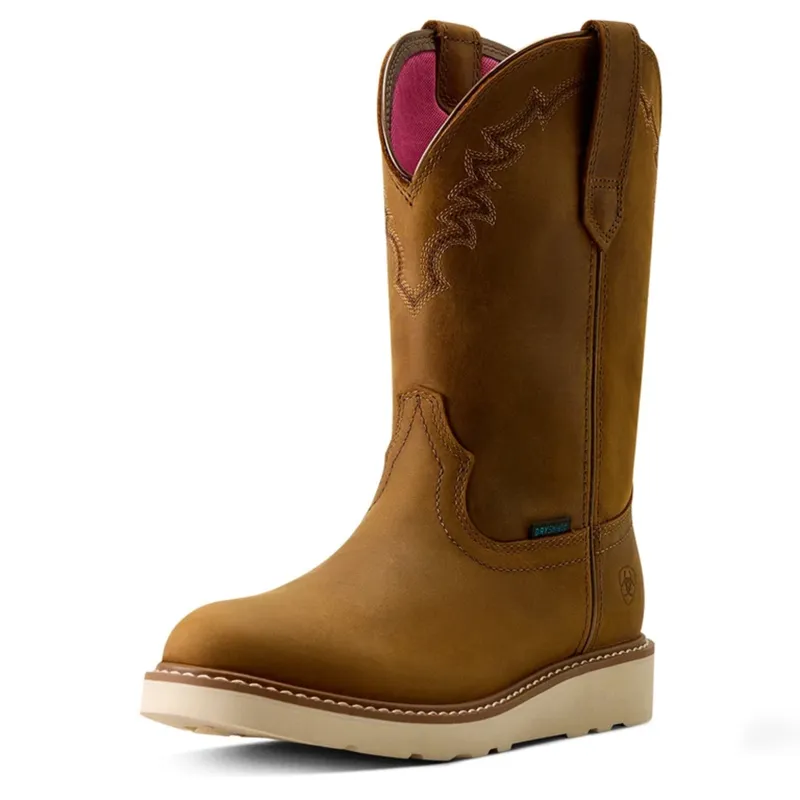 Ariat Women's Brown Southlite H2O Wedge Boots made by Ariat