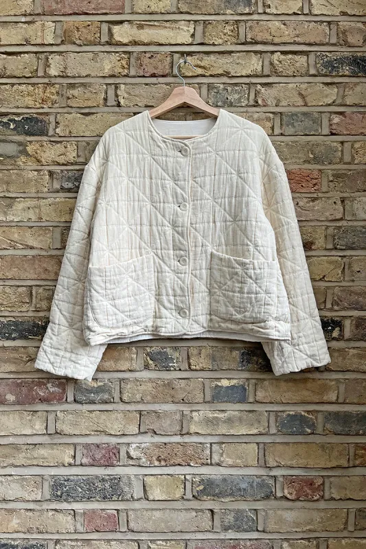 Amy Jacket Ecru sold by ELWIN