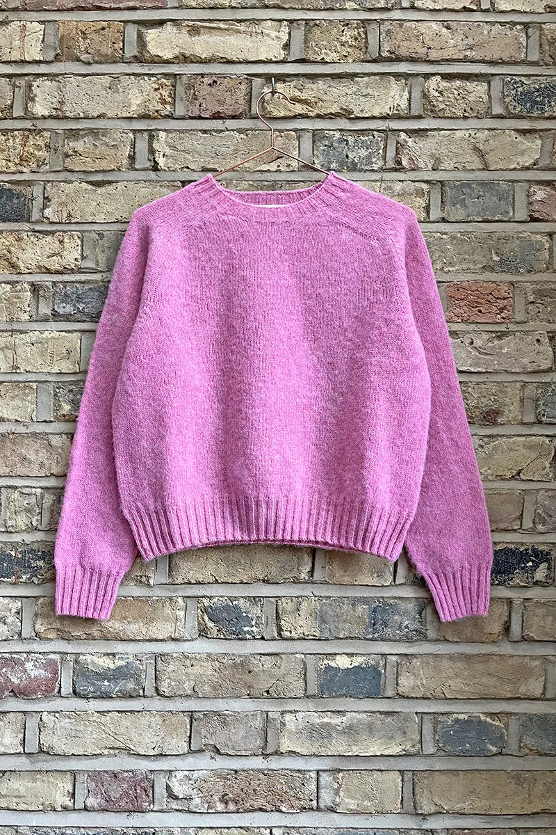 Ada Lambswool Sweater Pink sold by ELWIN