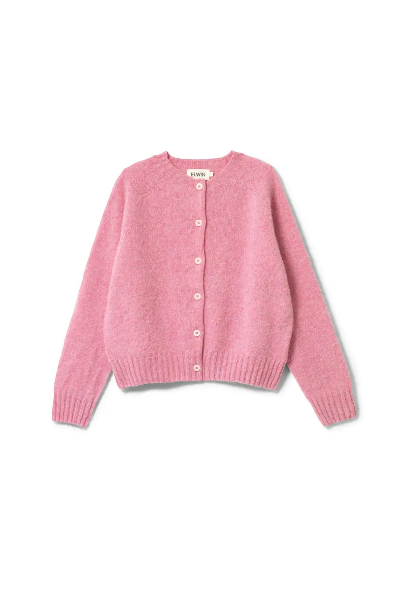 Ada Lambswool Cardigan Pink sold by ELWIN product image thumbnail 2