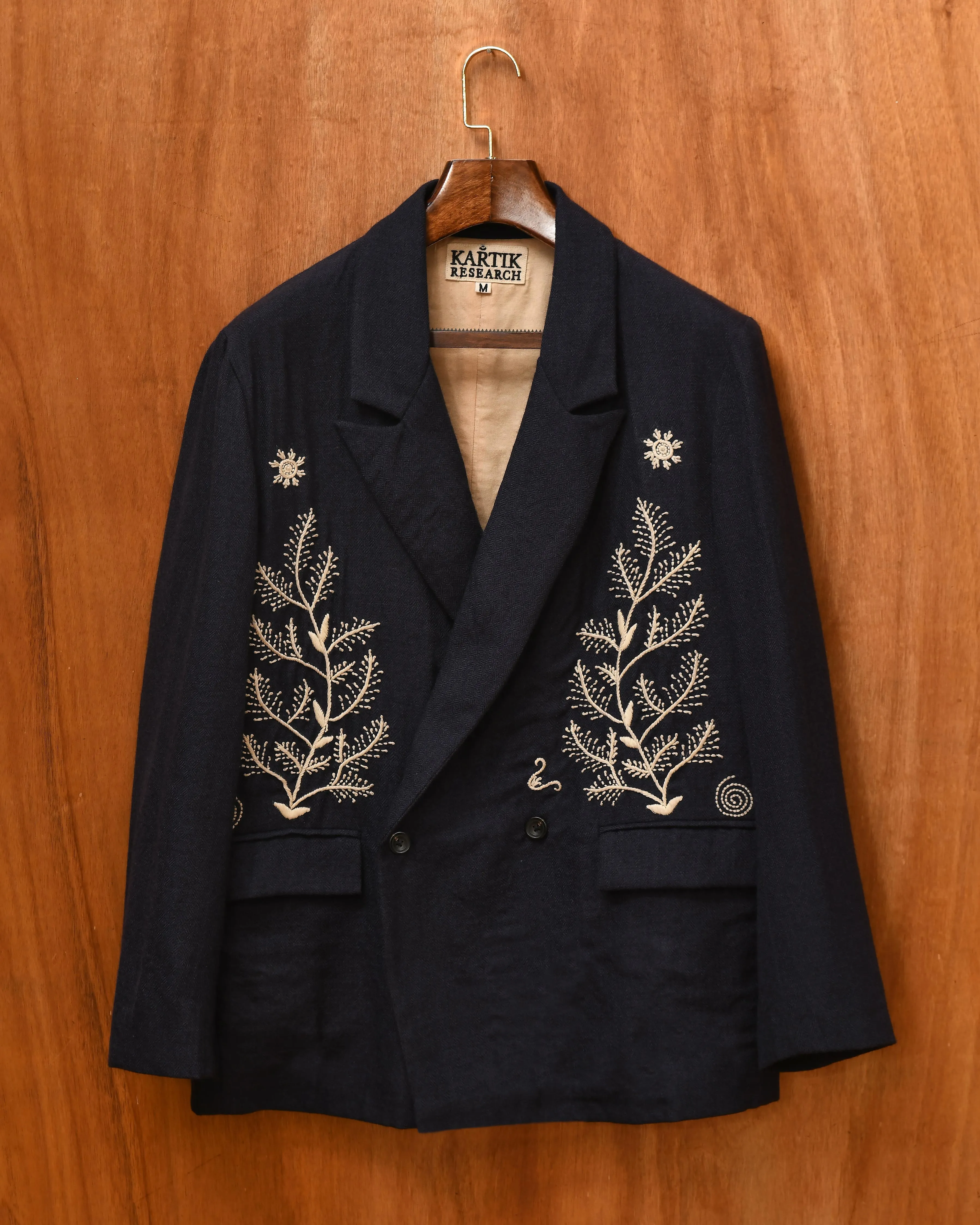 DOUBLE BREASTED BLAZER sold by Kartik Research product image thumbnail 2