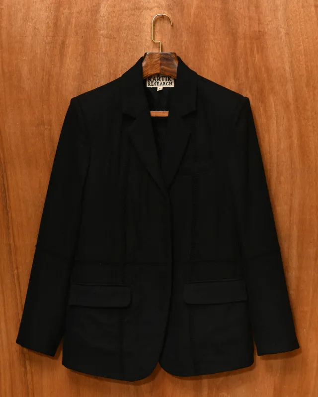 RABARI THREE BUTTON BLAZER sold by Kartik Research