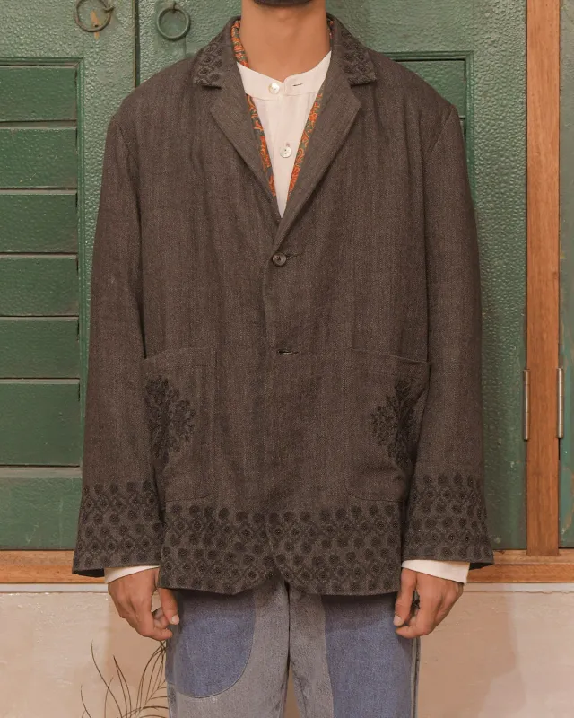 KASUTI BLAZER made by Kartik Research