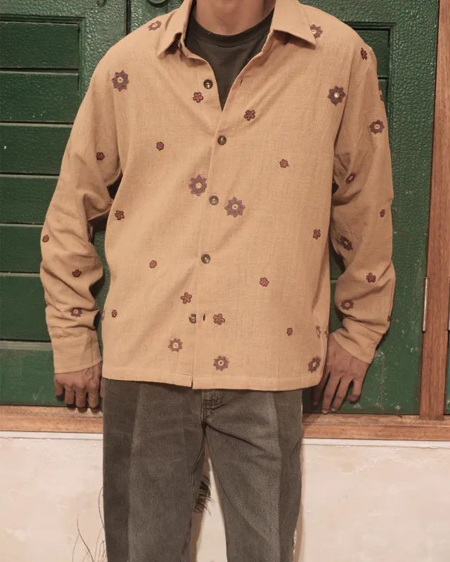 RABARI APPLIQUE BOX SHIRT sold by Kartik Research