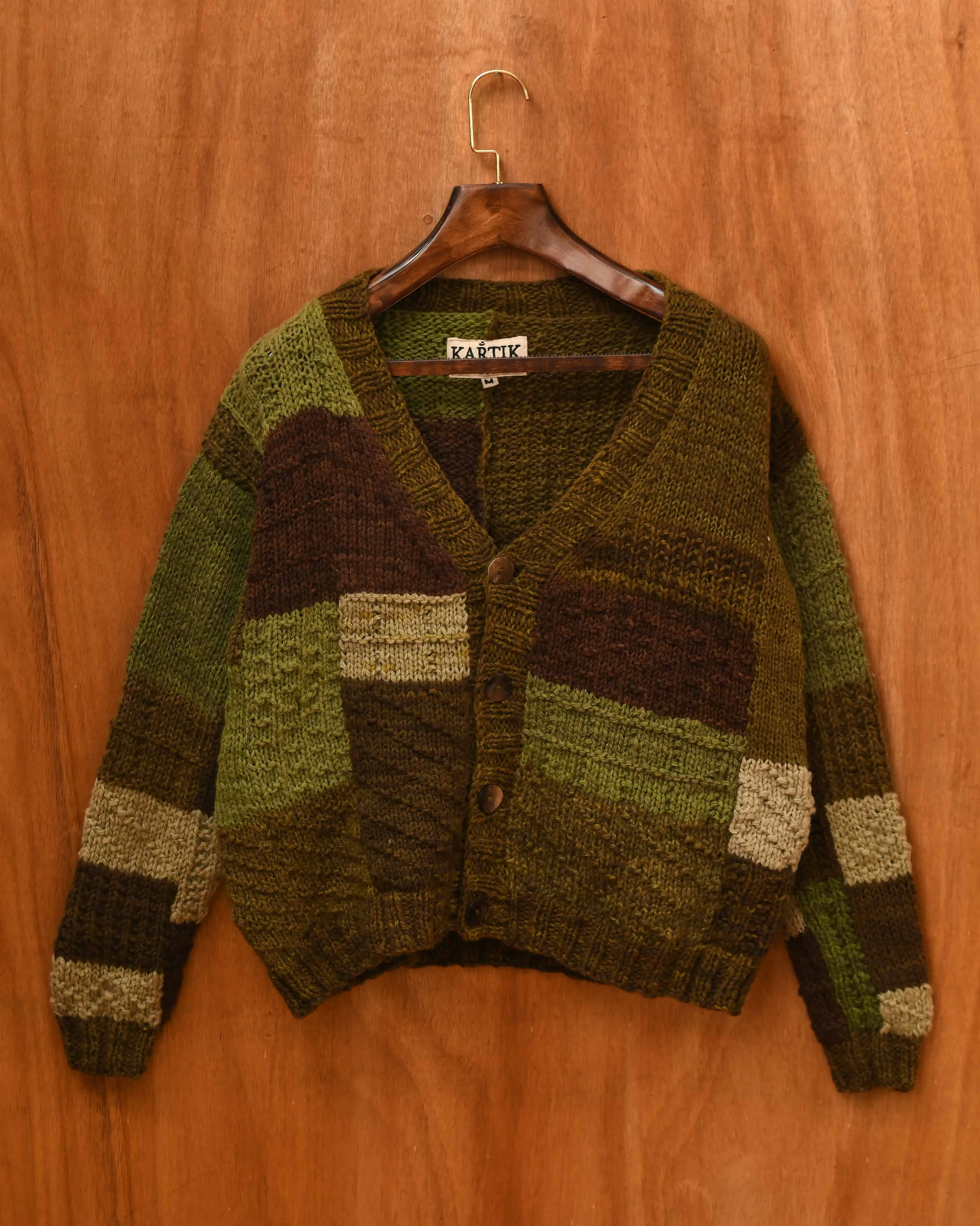 PATCHWORK CARDIGAN sold by Kartik Research product image thumbnail 3