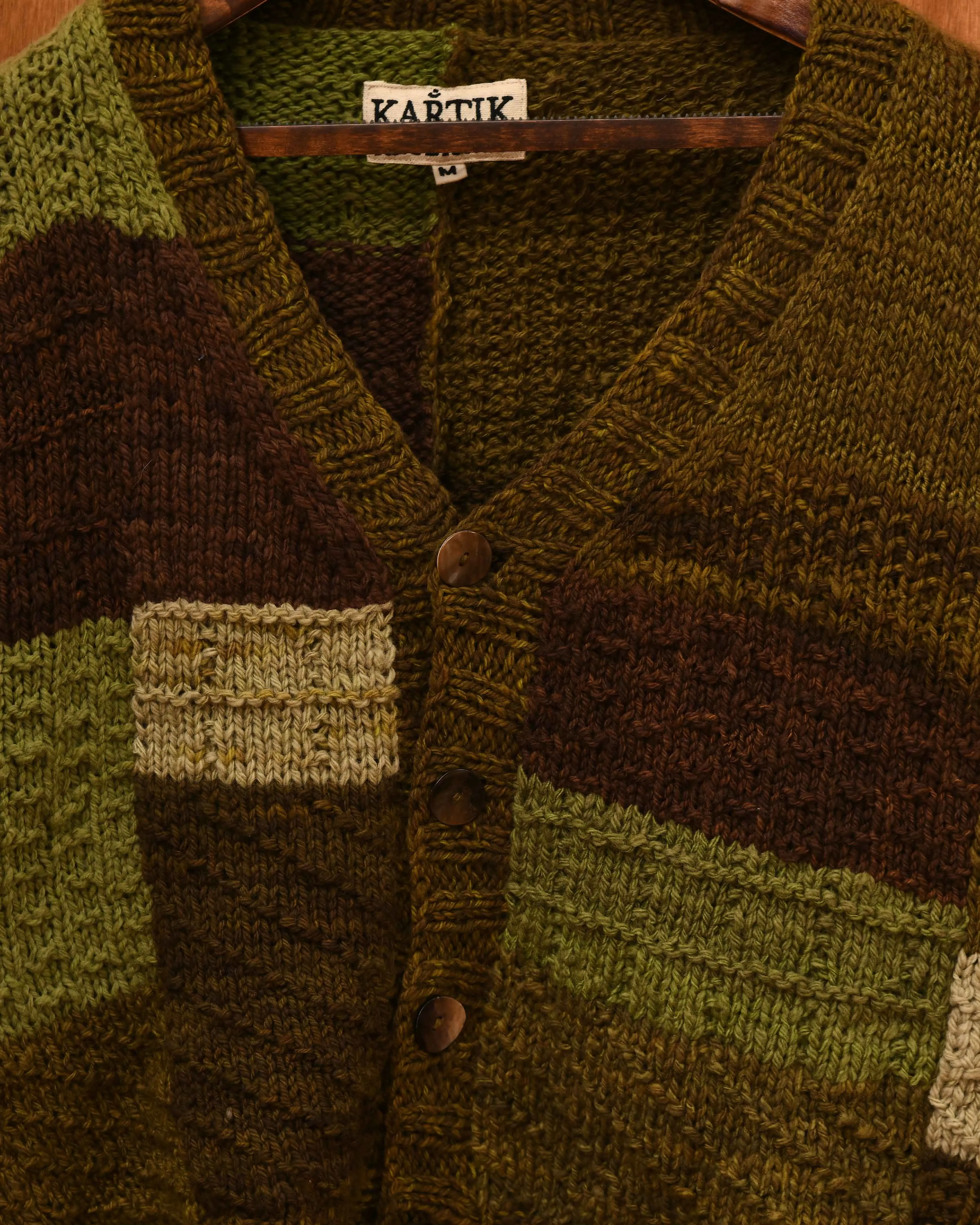 PATCHWORK CARDIGAN sold by Kartik Research product image thumbnail 4