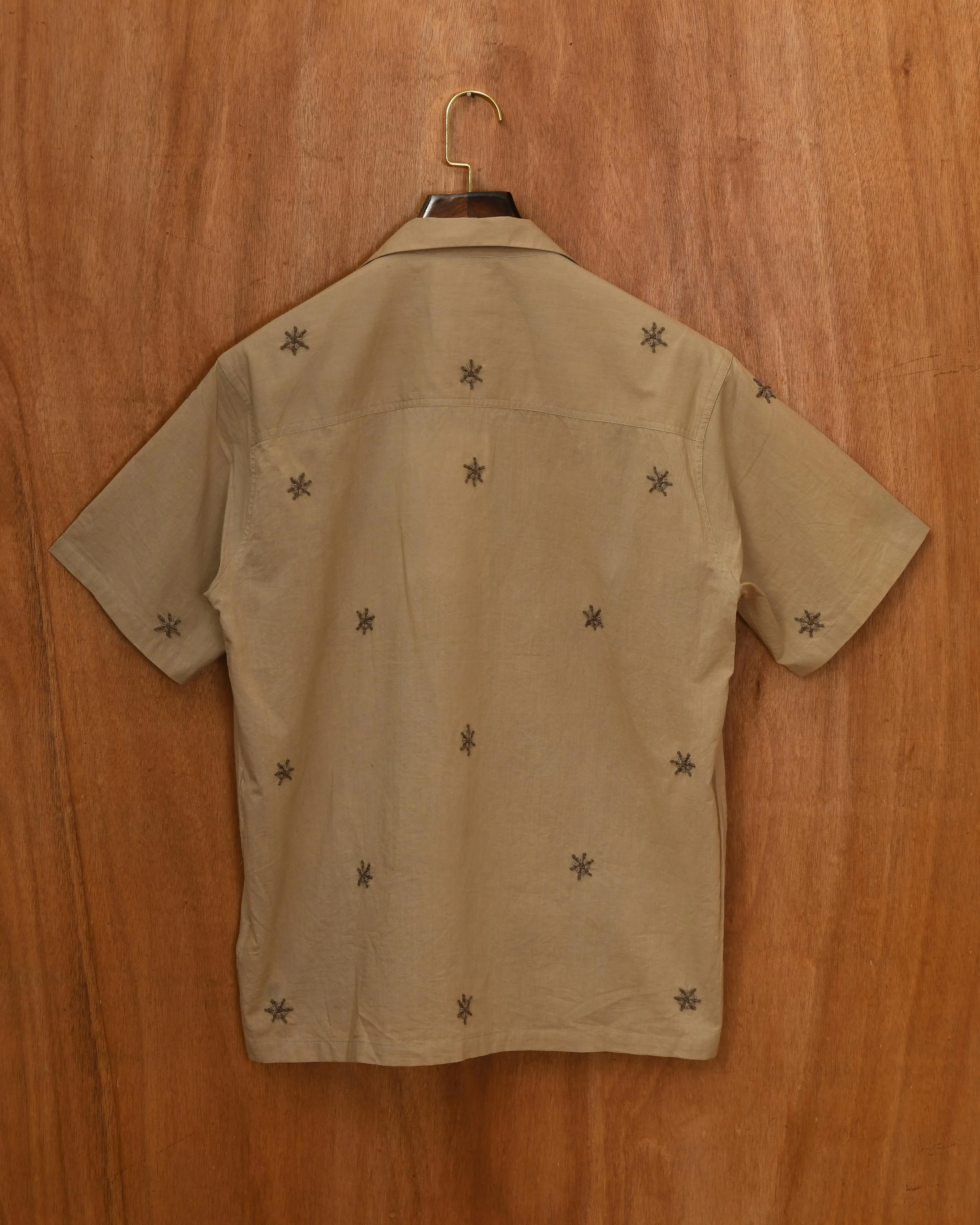 HAND EMBROIDERED CAMP SHIRT sold by Kartik Research product image thumbnail 2