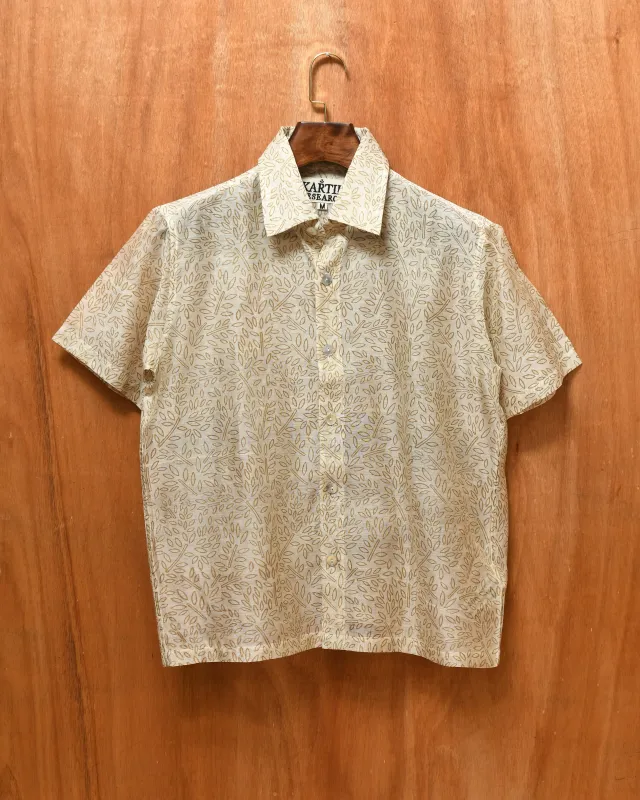 BLOCKPRINT SILK SHIRT sold by Kartik Research