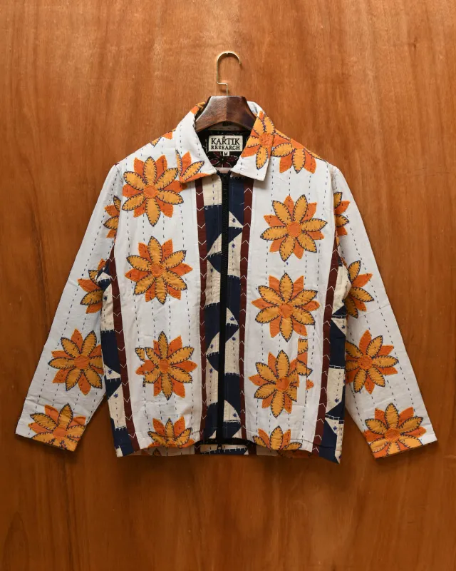 HAND QUILTED RANGOLI JACKET sold by Kartik Research