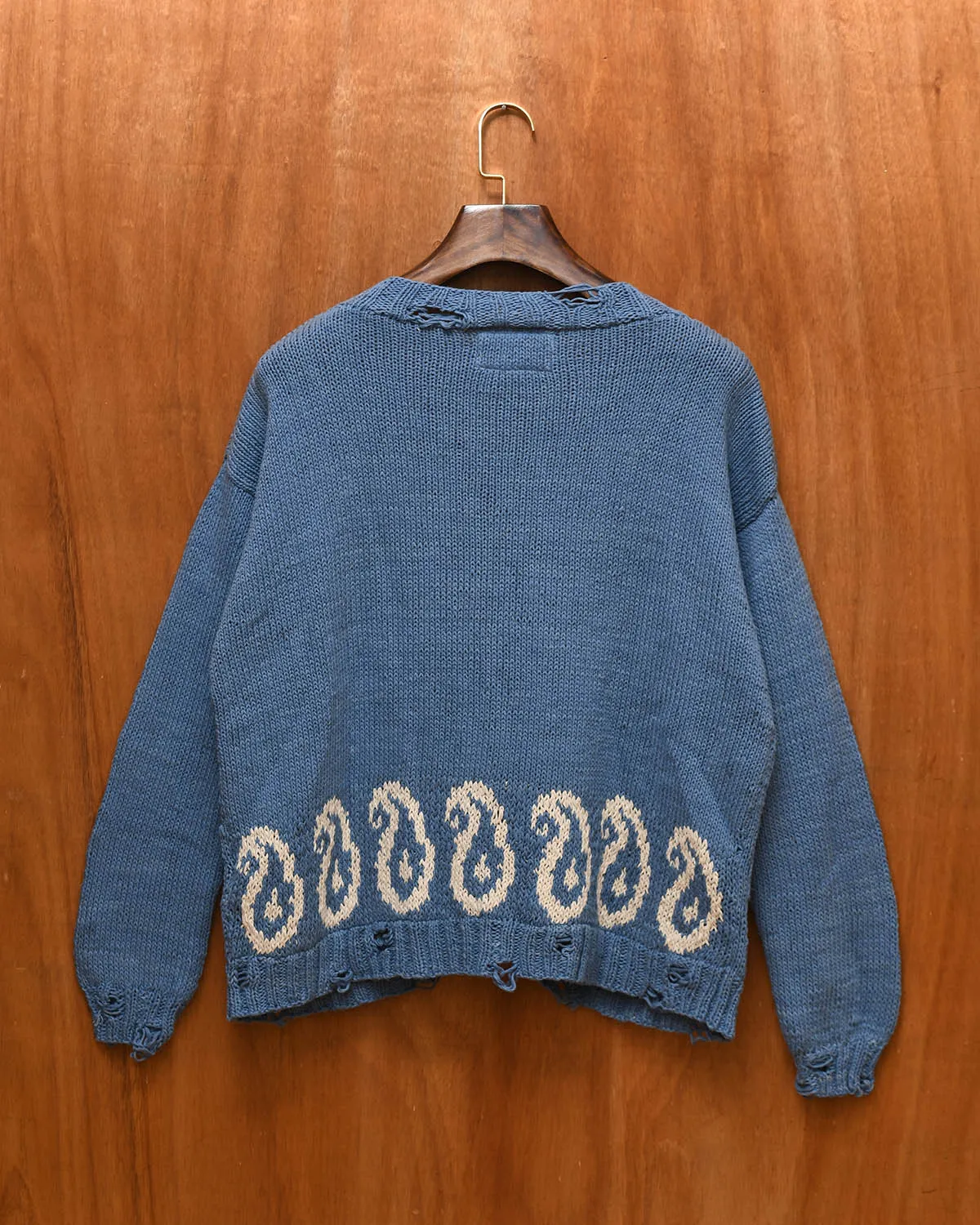 INDIGO PAISLEY CARDIGAN sold by Kartik Research product image thumbnail 4