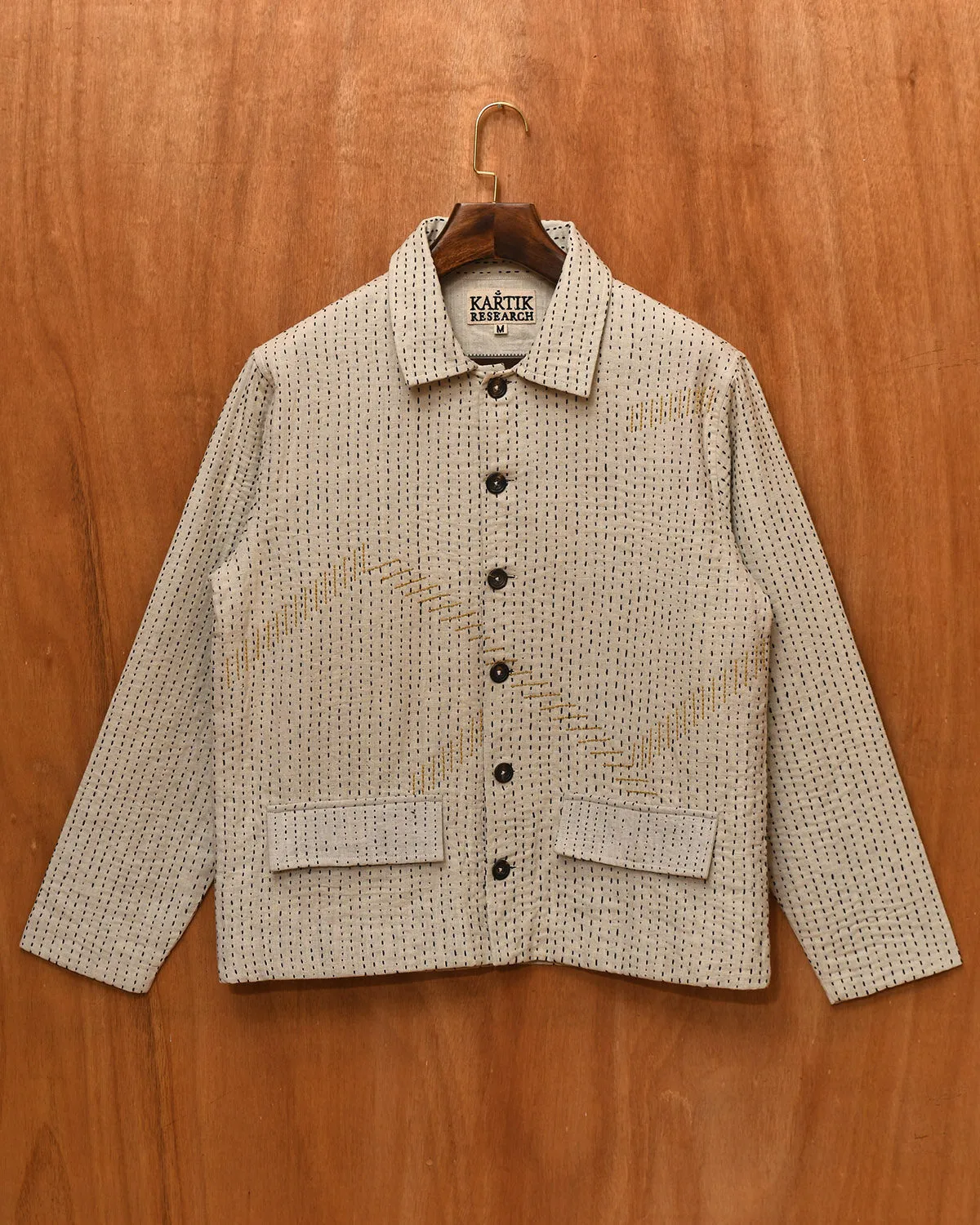 KANTHA CROPPED JACKET sold by Kartik Research product image thumbnail 4
