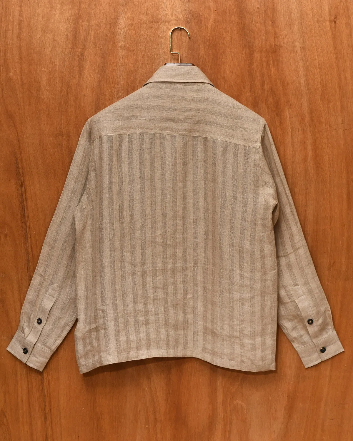 LINEN STRIPE SHIRT sold by Kartik Research product image thumbnail 4
