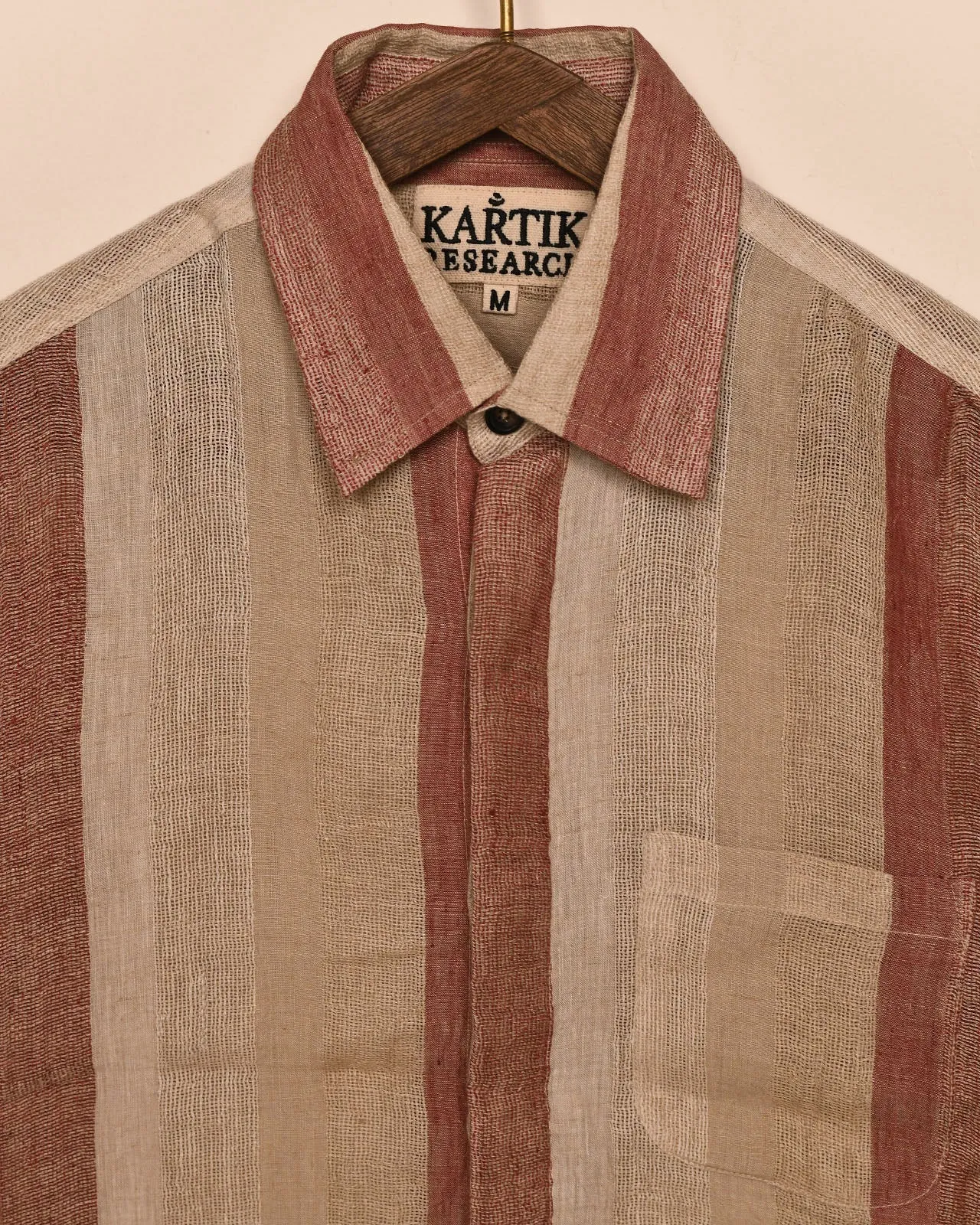 LINEN STRIPE SHIRT sold by Kartik Research product image thumbnail 4