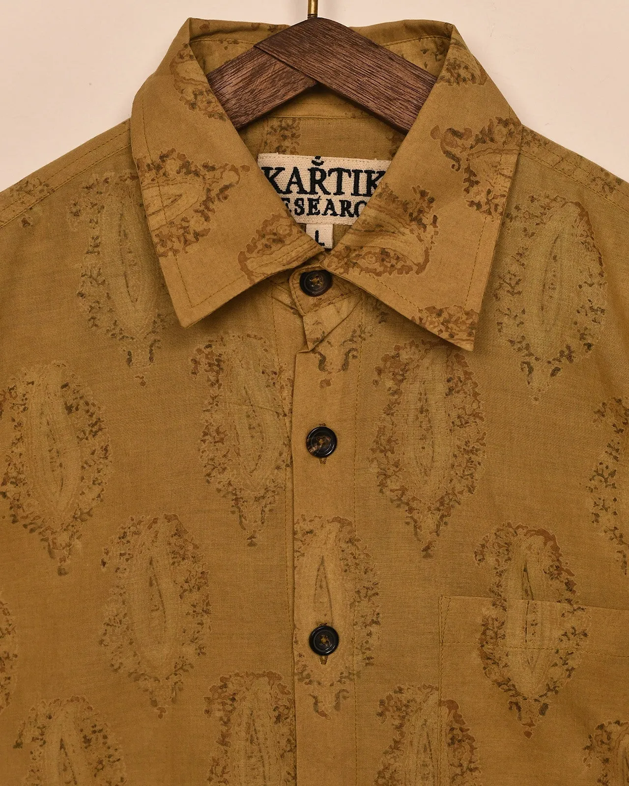 BLOCK PRINTED SHIRT sold by Kartik Research product image thumbnail 5