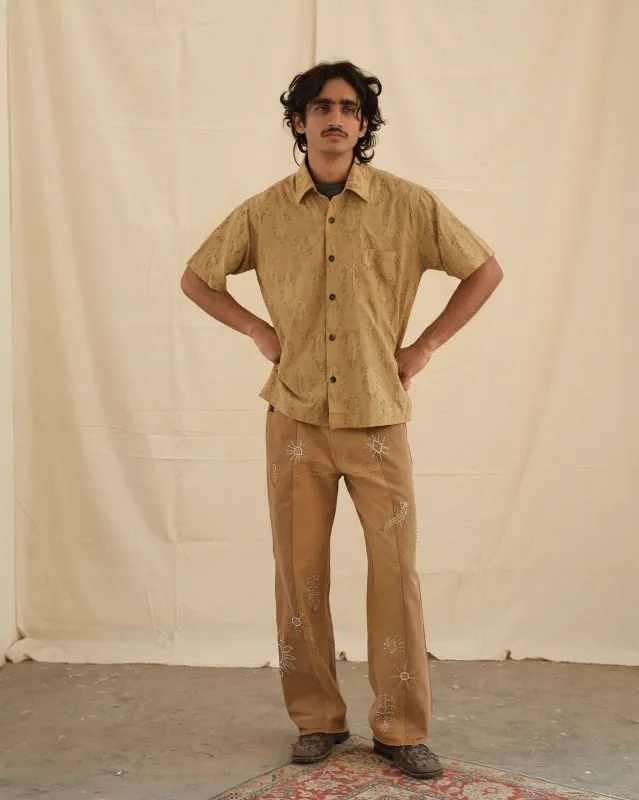 BLOCK PRINTED SHIRT made by Kartik Research