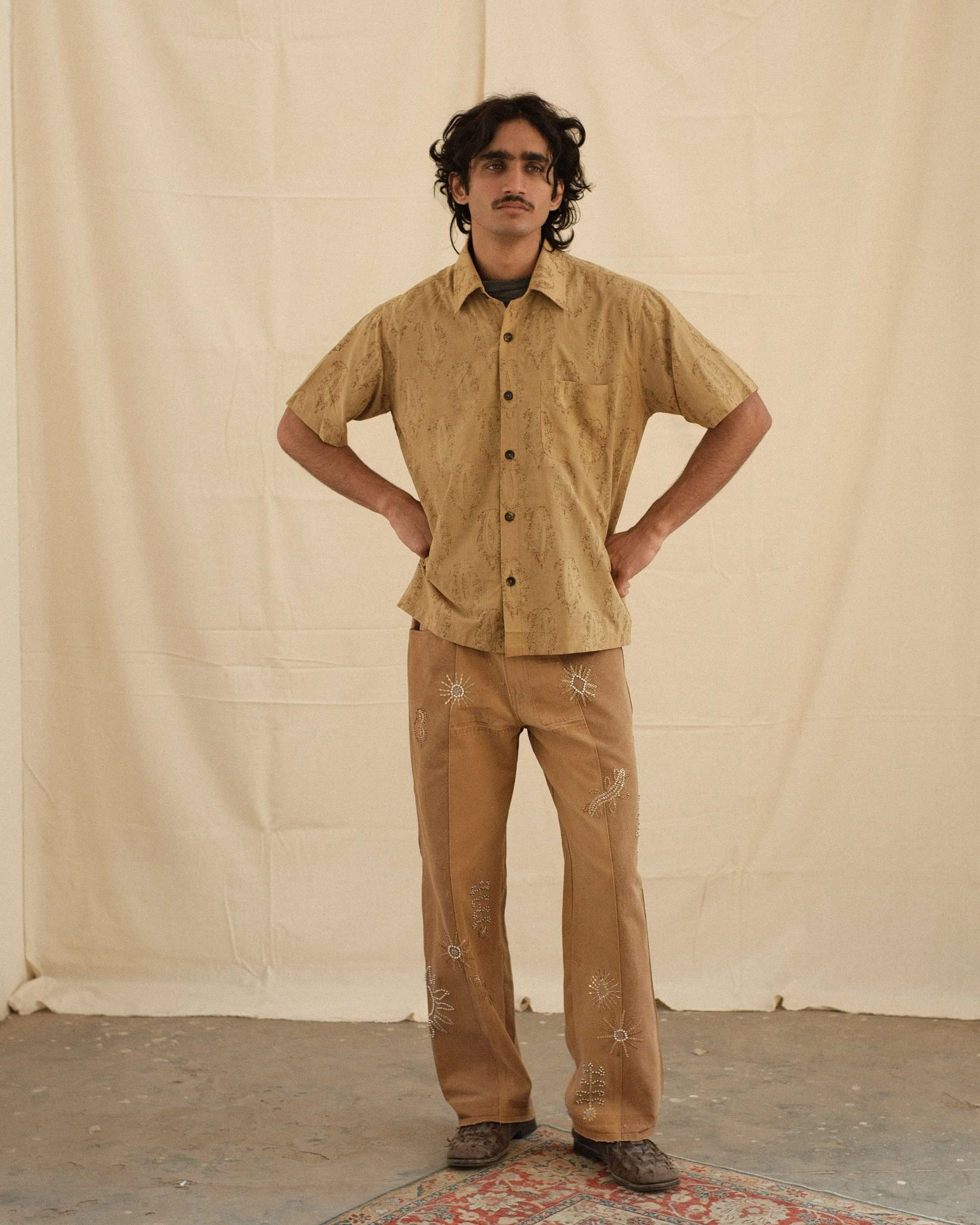 BLOCK PRINTED SHIRT sold by Kartik Research