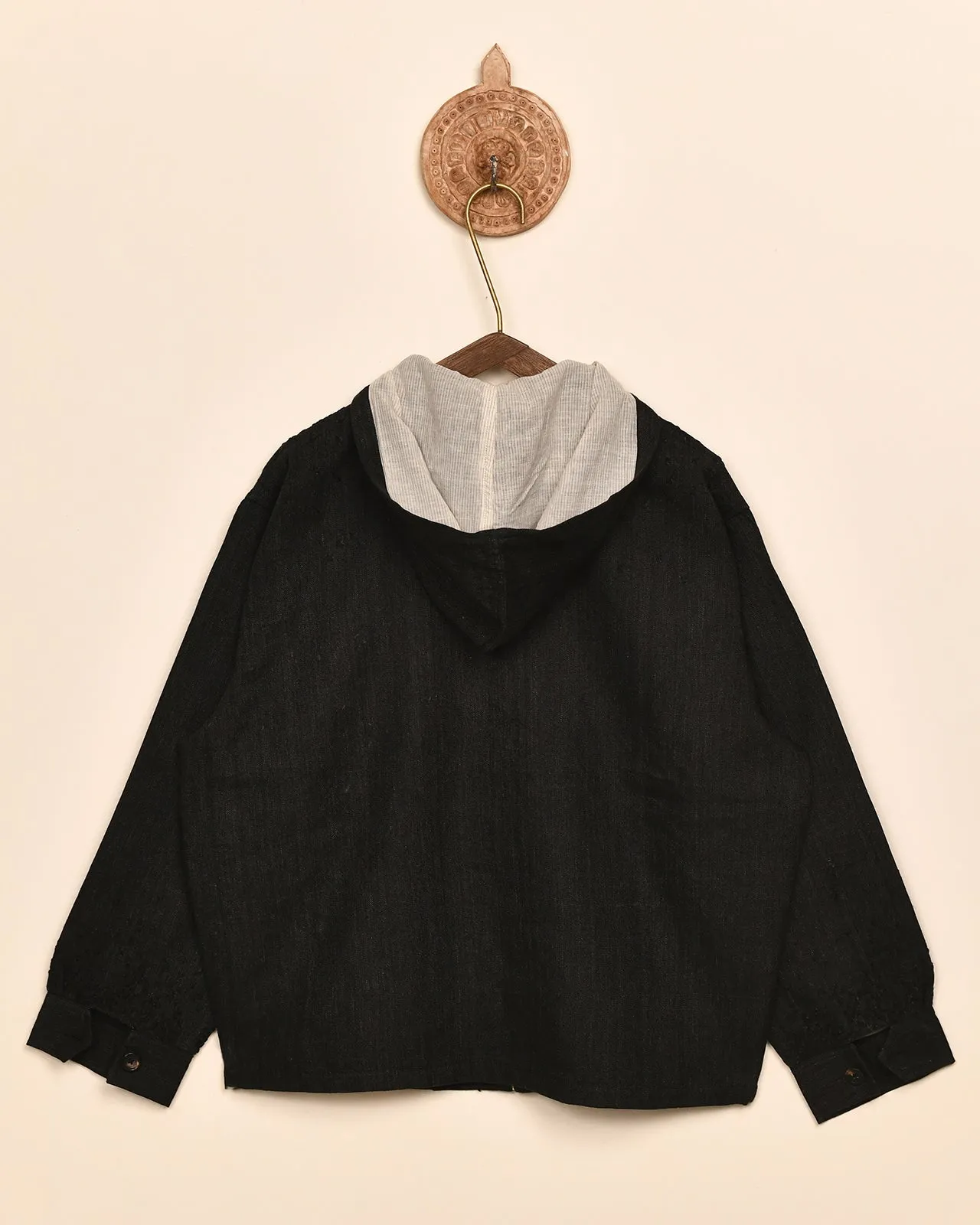 KANTHA ZIP HOODIE sold by Kartik Research product image thumbnail 5