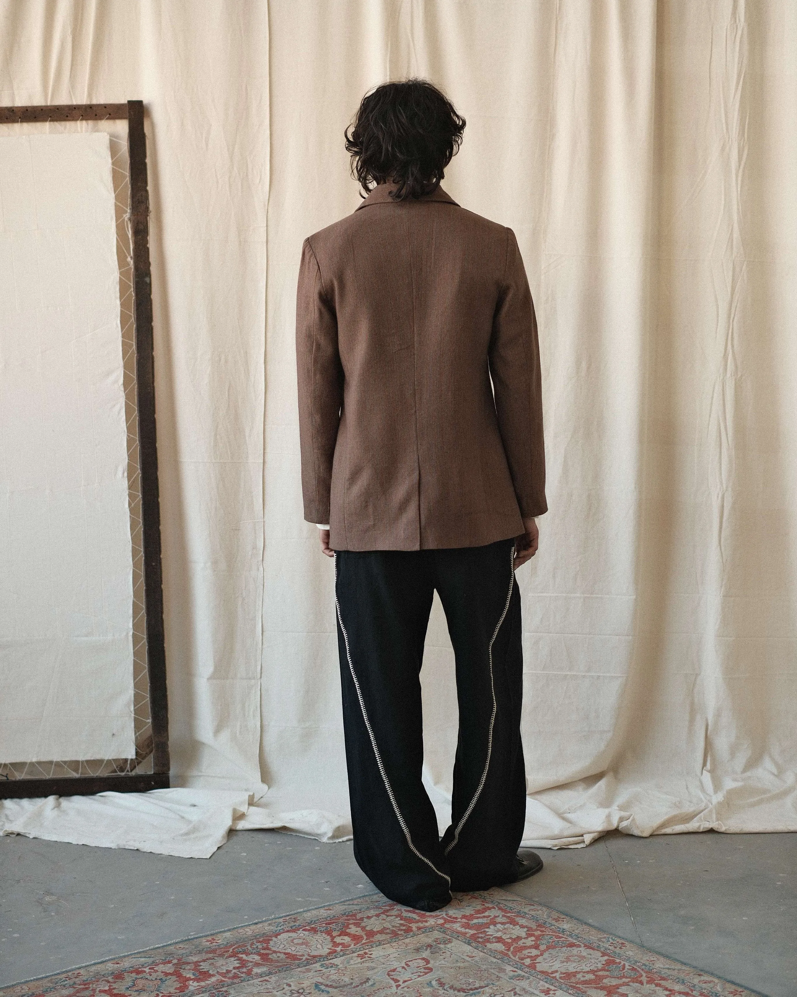 THREE BUTTON BLAZER sold by Kartik Research product image thumbnail 3