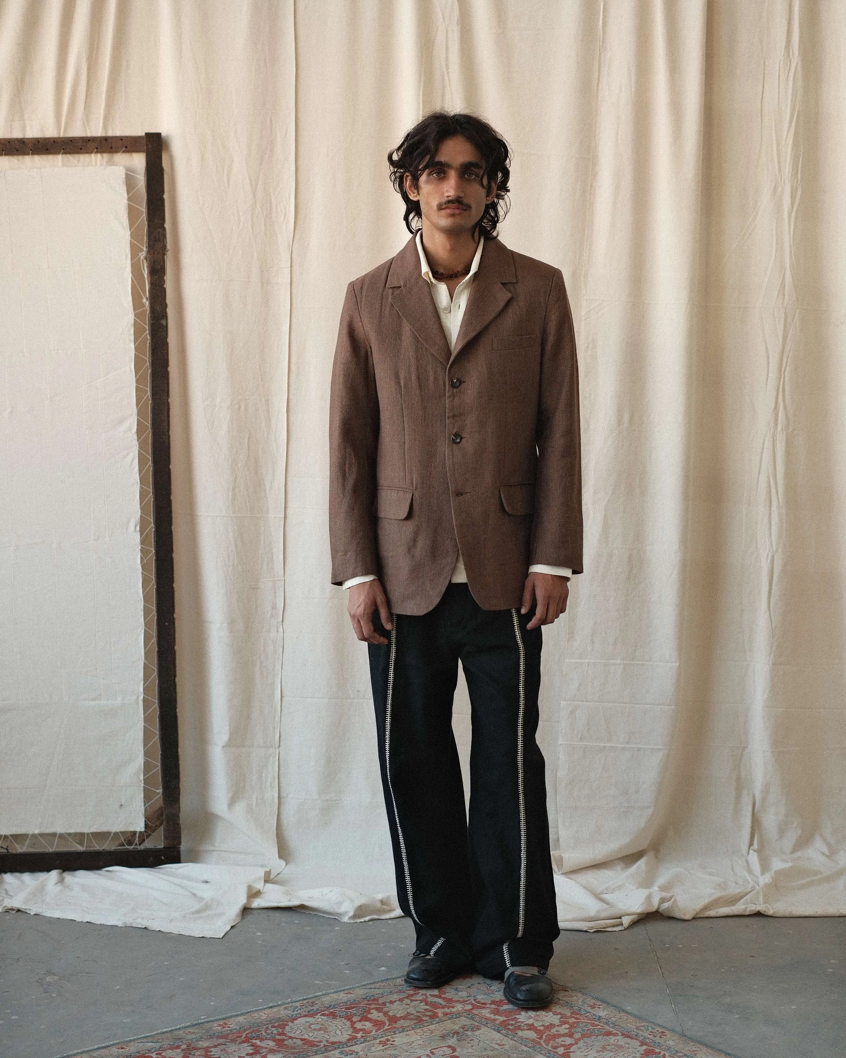 THREE BUTTON BLAZER sold by Kartik Research