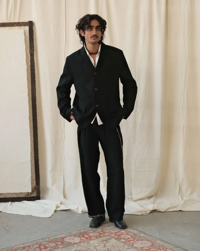 THREE BUTTON BLAZER made by Kartik Research