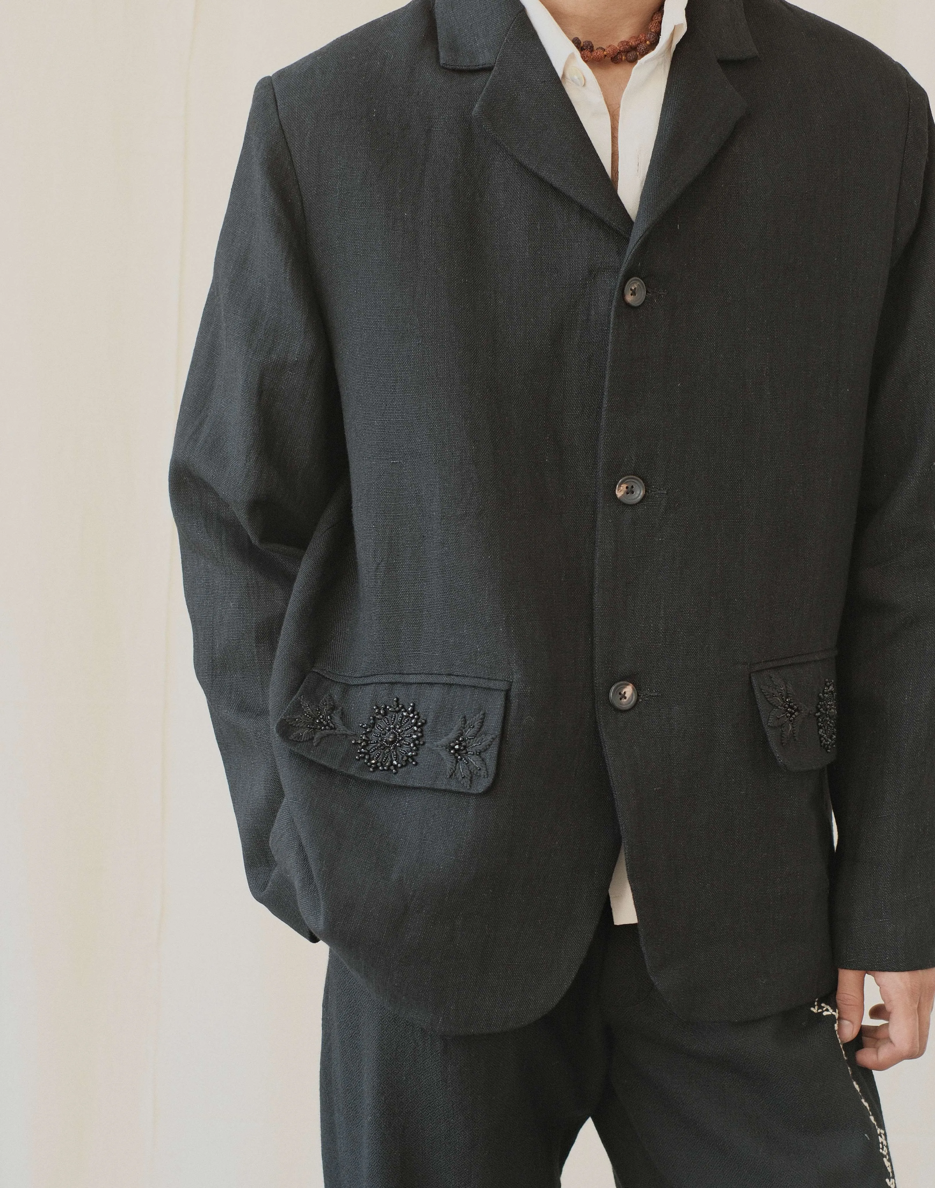 THREE BUTTON BLAZER sold by Kartik Research product image thumbnail 2