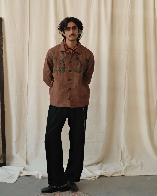 FOUR PAISLEY JACKET made by Kartik Research