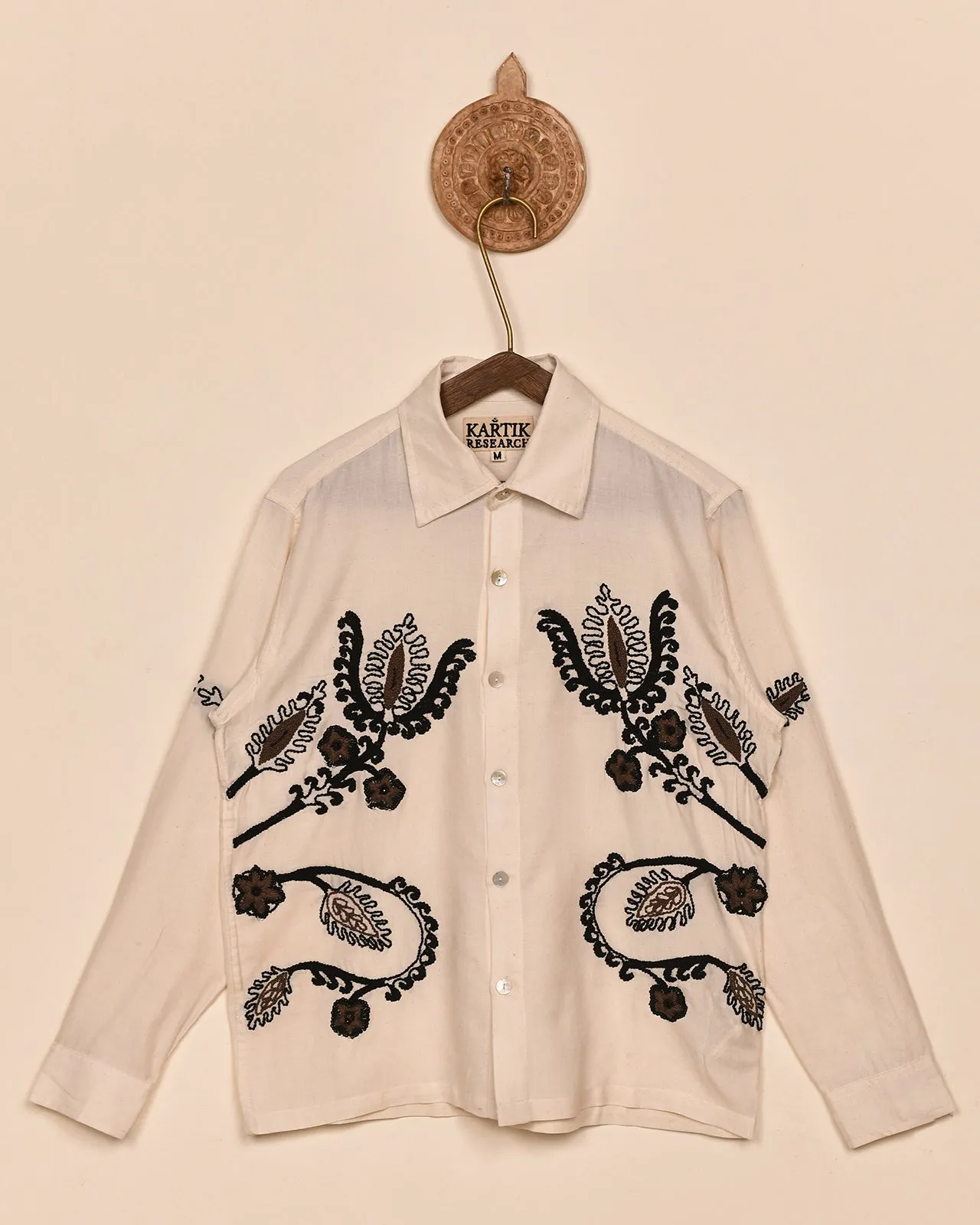 EMBROIDERED KNOT SHIRT sold by Kartik Research product image thumbnail 4